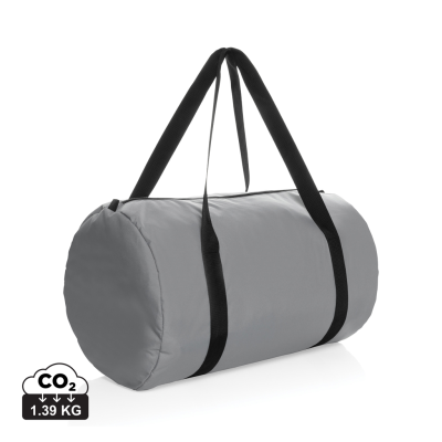 DILLON AWARE™ RPET FOLDING SPORTS BAG in Grey