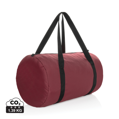 DILLON AWARE™ RPET FOLDING SPORTS BAG in Red