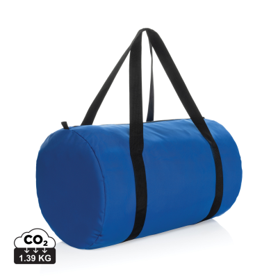 DILLON AWARE™ RPET FOLDING SPORTS BAG in Royal Blue