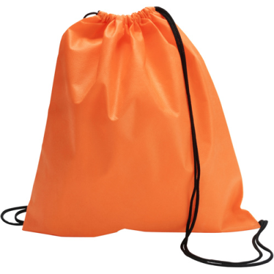 DRAWSTRING BACKPACK RUCKSACK in Orange