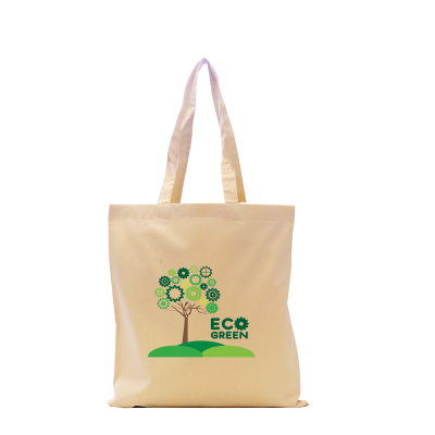 DUNHAM 8OZ PREMIUM NATURAL COTTON SHOPPER SUSTAINABLE TOTE BAG