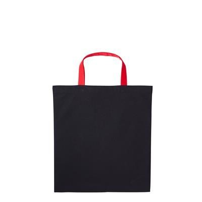 DUNHAM PREMIER BIODEGRADABLE DYED 5OZ COTTON SHOPPER TOTE BAG FOR LIFE with Short Contrast Handles