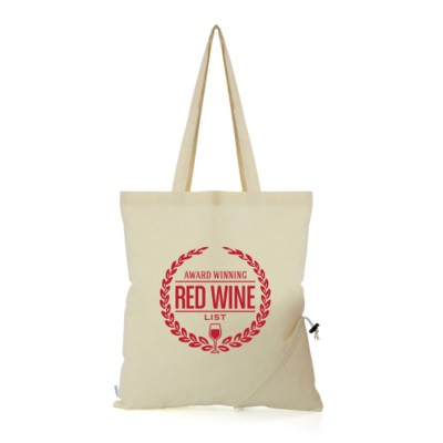 ECCLESTON ORGANIC COTTON FOLDING SHOPPER