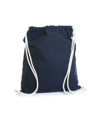 ECO NATURAL & COLOUR COTTON DRAWSTRING in Navy