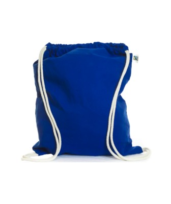 ECO NATURAL & COLOUR COTTON DRAWSTRING in Royal Blue