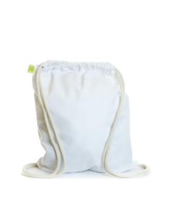 ECO NATURAL & COLOUR COTTON DRAWSTRING in White