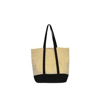 FABRIC SHOPPER TOTE BAG