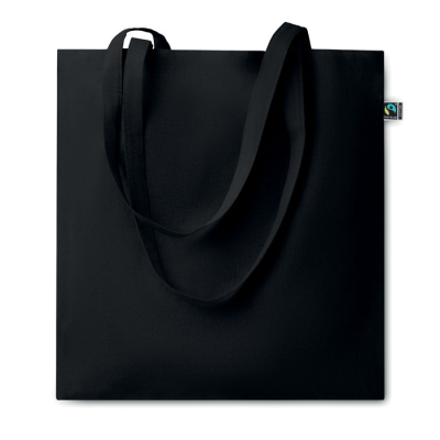 FAIRTRADE SHOPPING BAG140GR & M² in Black