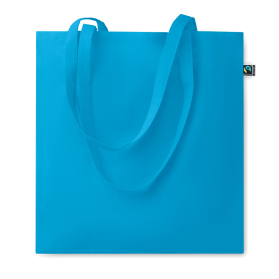 FAIRTRADE SHOPPING BAG140GR & M² in Blue