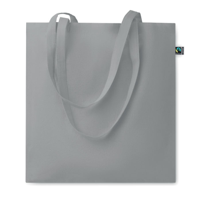 FAIRTRADE SHOPPING BAG140GR & M² in Grey