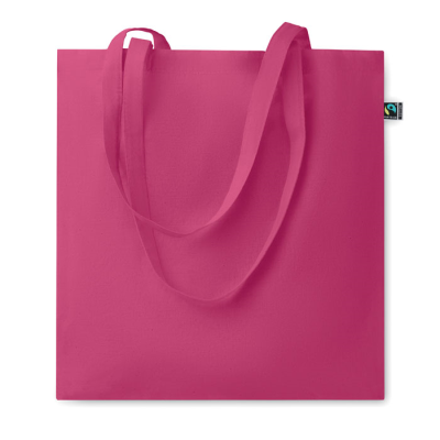 FAIRTRADE SHOPPING BAG140GR & M² in Pink