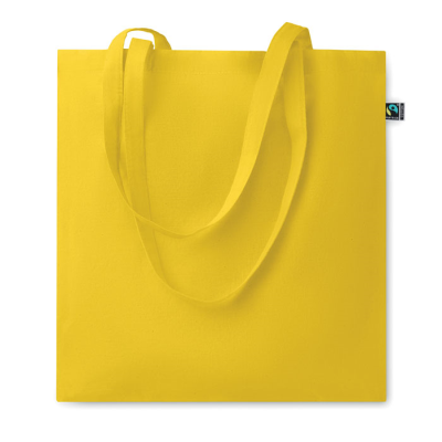 FAIRTRADE SHOPPING BAG140GR & M² in Yellow