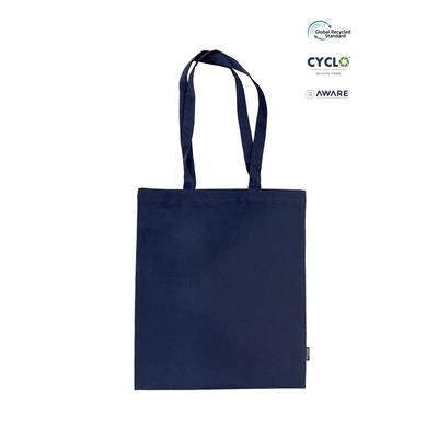 FALUSI NAVY ECO SHOPPER 7OZ TOTE BAG