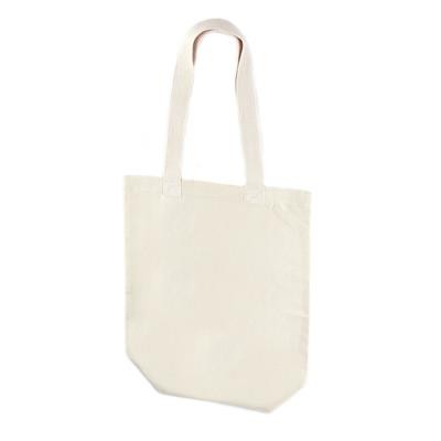 FARU NATURAL 100% CANVAS ECO SHOPPER 8OZ TOTE BAG with Bottom Gusset & Long Cotton Webbing Handles