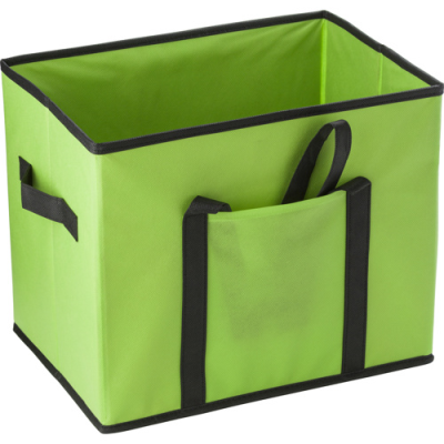 FOLDING CAR ORGANIZER in Lime