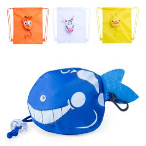 FOLDING DRAWSTRING BAG KISSA