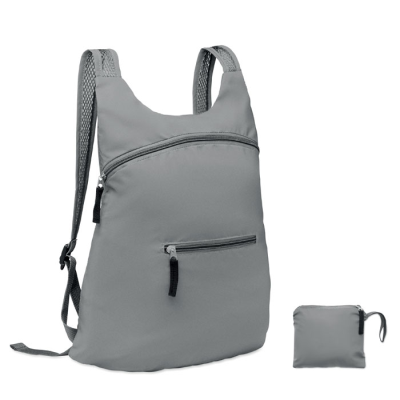 FOLDING REFLECTIVE SPORTS BAG in Silver