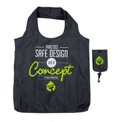 FOLDING SHOPPER TOTE BAG