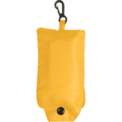 FOLDING SHOPPER TOTE BAG in Yellow
