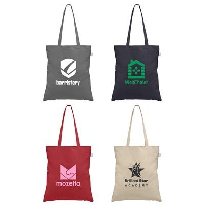 GEO - RECYCLED 140G COTTON CANVAS TOTE BAG