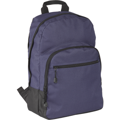 HALSTEAD ECO RECYCLED RPET BACKPACK RUCKSACK RUCKSACK in Blue Navy