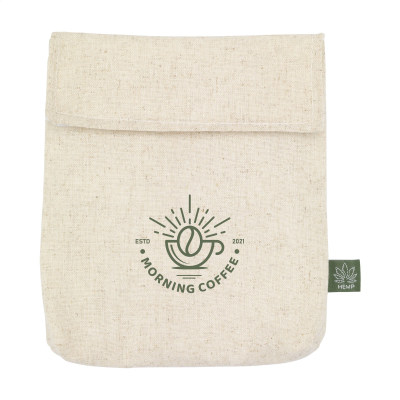 HEMP FOODPOUCH BAG FOR BREAD in Naturel