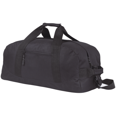 HEVER ECO RECYCLED RPET SPORTS HOLDALL in Black