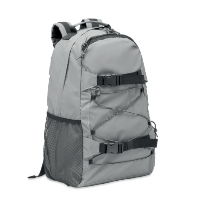 HIGH REFLECTIVE BACKPACK RUCKSACK 190T in Silver