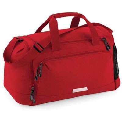 HOMESTEAD 600D POLYESTER HOLDALL in Red