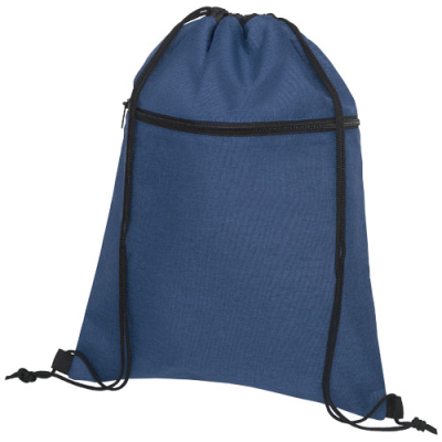 HOSS DRAWSTRING BAG 5L in Heather Navy