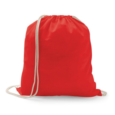 ILFORD 100% COTTON DRAWSTRING BAG (100G & M²) in Red