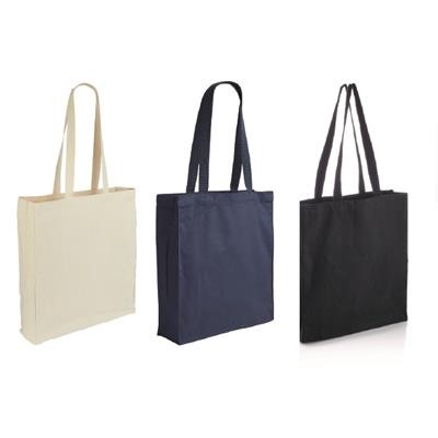 ILLUSTRIOUS 10OZ PREMIUM WEIGHT CANVAS SHOPPER TOTE BAG