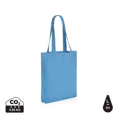 IMPACT AWARE™ 285 GSM RCANVAS TOTE BAG in Tranquil Blue