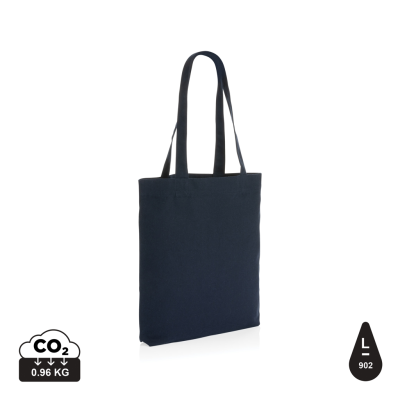 IMPACT AWARE™ 285GSM RCANVAS TOTE BAG UNDYED in Navy