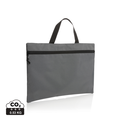 IMPACT AWARE™ LIGHTWEIGHT DOCUMENT BAG in Anthracite