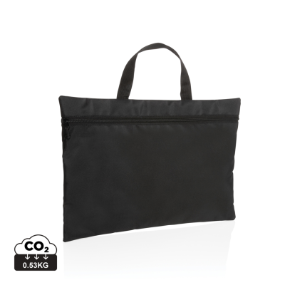 IMPACT AWARE™ LIGHTWEIGHT DOCUMENT BAG in Black