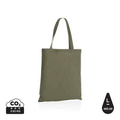 IMPACT AWARE™ RECYCLED COTTON TOTE 145G in Green