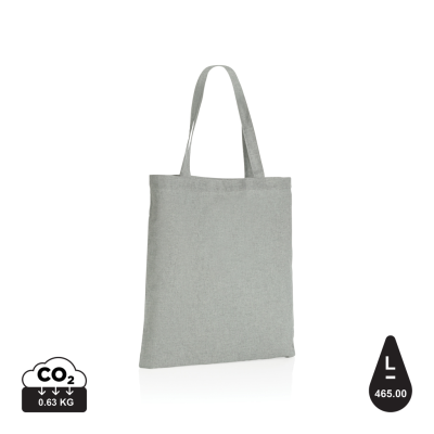 IMPACT AWARE™ RECYCLED COTTON TOTE 145G in Grey