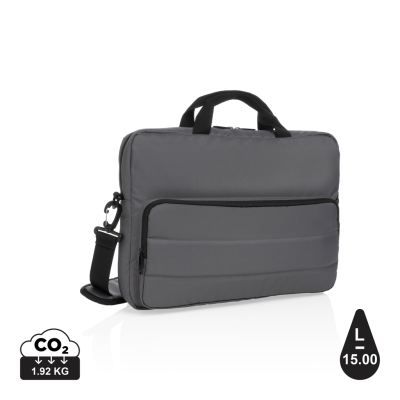 IMPACT AWARE™ RPET 15,6 INCH LAPTOP BAG in Anthracite Grey