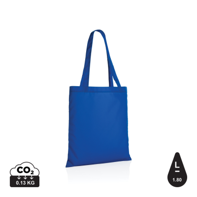 IMPACT AWARE™ RPET 190T TOTE BAG in Blue