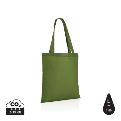 IMPACT AWARE™ RPET 190T TOTE BAG in Green