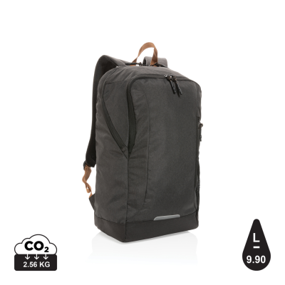 IMPACT AWARE™ URBAN OUTDOOR BACKPACK RUCKSACK in Black