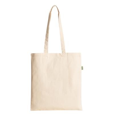 INTREPID RECYCLED PREMIUM 8OZ CANVAS SHOPPER TOTE BAG with Shoulder Handles Bag Size 38 x 42cm