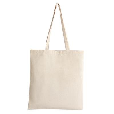 INVINCIBLE 5OZ NATURAL REUSABLE COTTON SHOPPER TOTE BAG