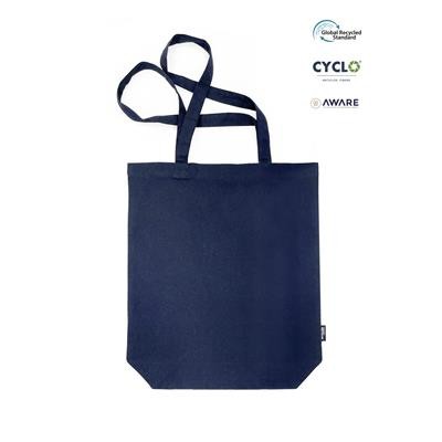 JODARI NAVY ECO SHOPPER 7OZ TOTE BAG