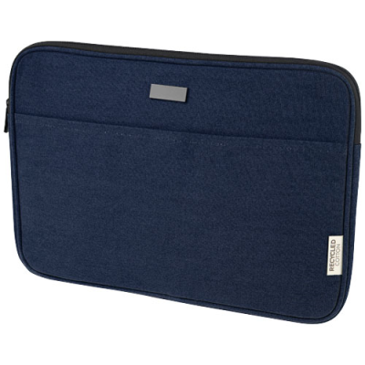 JOEY 14 INCH GRS RECYCLED CANVAS LAPTOP SLEEVE 2L in Navy