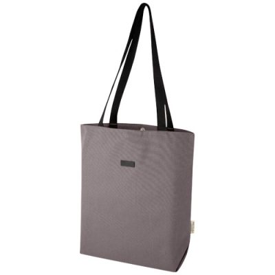 JOEY GRS RECYCLED CANVAS VERSATILE TOTE BAG 14L in Grey