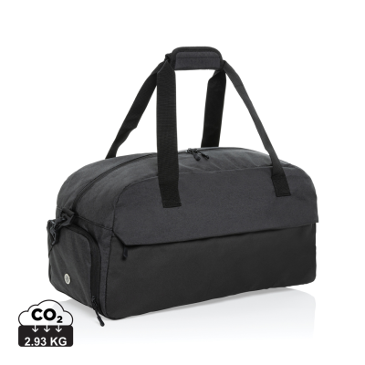 KAZU AWARE™ RPET BASIC WEEKEND DUFFLE in Black