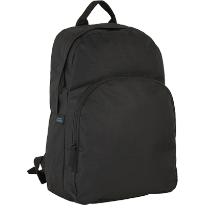 KEMSING RECYCLED BACKPACK RUCKSACK in Black