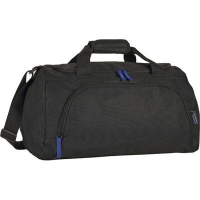 KEMSING RECYCLED DUFFLE BAG in Black Blue